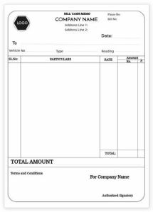 Multi Format Bill Books