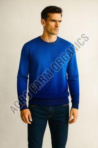 Wool Denim Wash Pullover Xl, Xxl, Gender : Male for Casual Wear