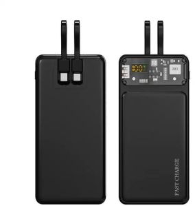 Black 10000mah Pd 22.5W Power Bank