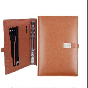 Leather Cover Diary Power Bank
