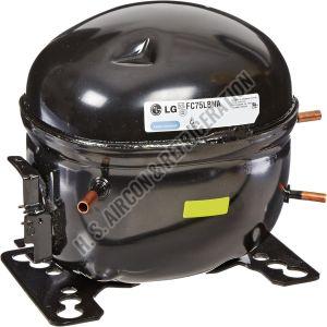 Electric LG 110 No. Inverter Refrigerator Compressor, Color : Black