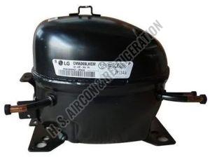 Electric LG 57 No. Inverter Refrigerator Compressor, Color : Black