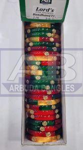Polished Lords Trance Glass Kada, Color : Multi Color