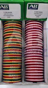 Polished S-500 Opk Glass Bangles, Color : Multi Color