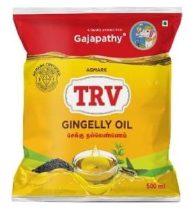 Trv Gingelly Oil (500 Ml Pouch)