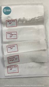 Mani Fashion Viscose Muslin Fabric, Color : White