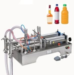 Double Nozzle Liquid Filling Machine