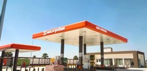 AG0P CNG Petrol Pump Canopy