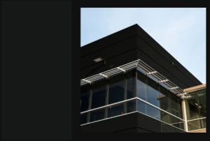 Black Aluminum Composite Panel