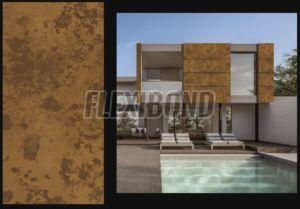 Flexibond Corten Swirl Finish Aluminum Composite Panel