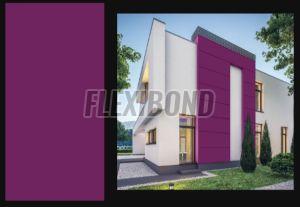 Flexibond Solid Color / Gloss Purple Aluminum Composite Panel