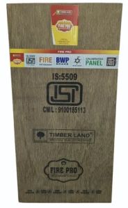 Teakwood Timberland Fire Pro Plywood Board, Thickness : 18 Mm