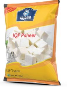 Vajraa Paneer, Packaging Size : 500g