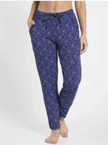Jockey Navy Print Sleep Pants for Women