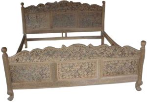 Bed (Chinar Cut Work) for Sleeping Resting