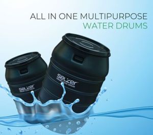 100% Virgin HDPE Water Storage Drum for Construction Sites