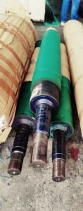 Green 170mm Solventless Pressure Rubber Roller, For Printing