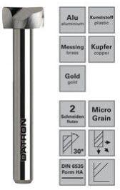 Double Flute End Mill Stepped