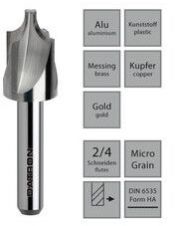 External Radius End Mill