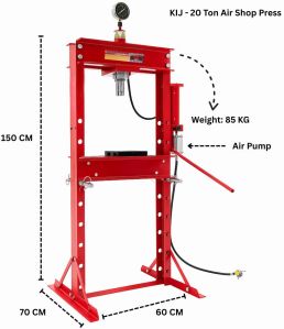 20 Ton Air Shop Press