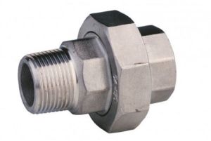 Smooth Cast Iron Threaded Union, Color : Grey