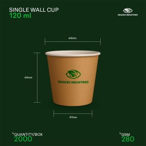 120ml Single Wall Paper Cup