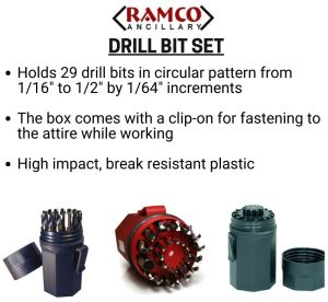 Plastic Tool Box for Drill Bit Set