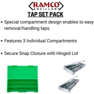 Tap Set Pack Plastic Tool Box