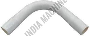 White PVC Pipe Bend, Shape : L Shape