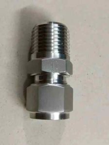 Metal Straight Tube Connector