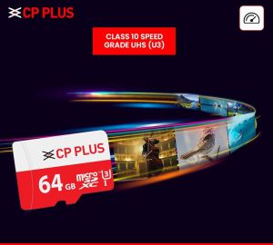 CP Plus 64GB Surveillance SD Card