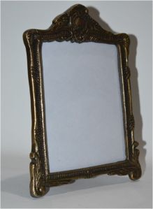 Antique Bronze Ornate Rectangular Photo Frame