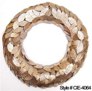 Golden Leaf Inspired Wreath