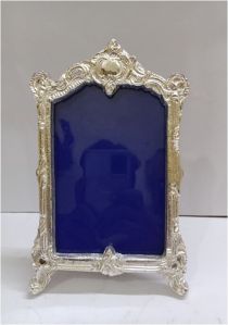 Ornate Silver Plated Photo Frame