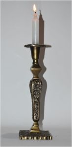 Ornate Single Taper Candle Holder