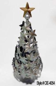 Rustic Stacked Star Christmas Tree