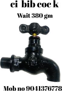 Cast Iron Bib Cock 15 mm, Brand Name : Power