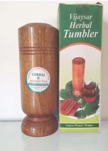 Diabetes Blood Sugar Level Control Ayurvedic Vijaysaar Wood Glass