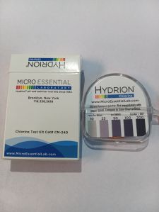 Hydrion Chlorine cm-240 Test Paper