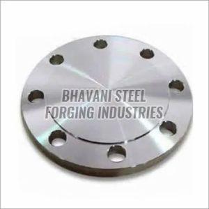 Round Mild Steel Blind Flange, Size : 0.5-24 Inch