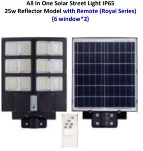 Bright ABS Plastic 30 Watt Solar Street Light System