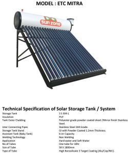 500 Ltr Solar Water Heating System
