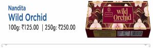 Wild Orchid Incense Stick, Brand Name : Nandita for Aromatic Purposes