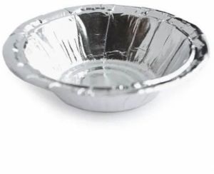 Silver Laminated Bowls for Meals