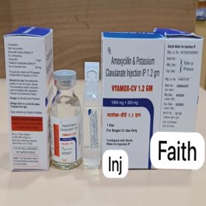 Amoxycillin & Potassium Clavulanate 1.2G Injection IP