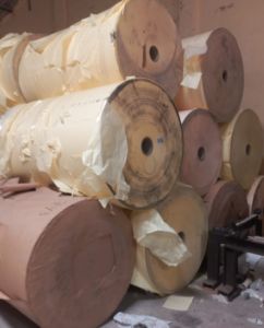 Yellow Glassine Paper