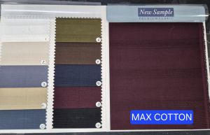 Shivam Textiles Cotton Dobby Shirt Fabric, Color : Multicolour