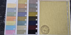 Cotton Linen Fabrics, Color : Multicolor, Width : 58 Inch