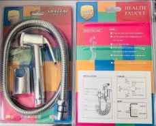 Polished Stainless Steel Health Faucet Set, Packaging Type : Silver