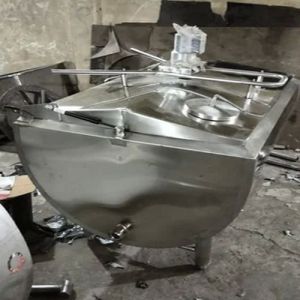 Polished Stainless Steel Milk Storage Tank, Color : Silver